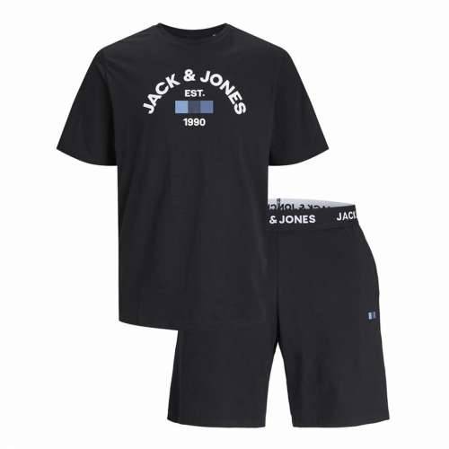 Sportski Komplet za Odrasle Jack & Jones Jactheo Ss Crna 2 Dijelovi Cijena