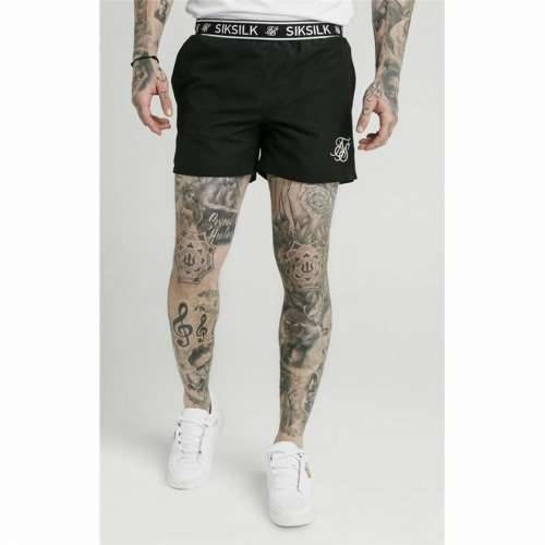 Muške Sportske Kratke Hlače SikSilk Standard Crna Cijena