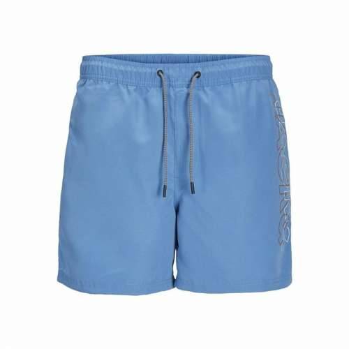 Dječje Kostim Jack & Jones Jpstfiji Jjswim Double Logo  Plava Cijena
