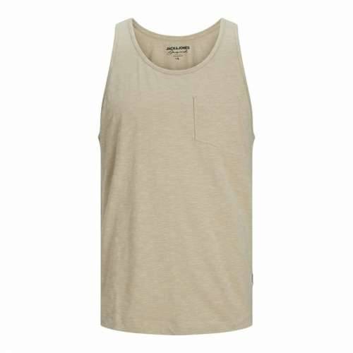Tanktop Mann Jack & Jones Jortampa Slub Bež Cijena