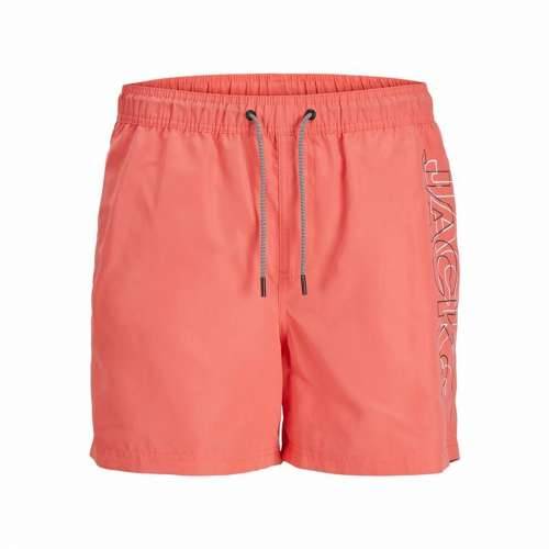 Muški Kupaći Kostim Jack & Jones Double Logo Koraljni Cijena