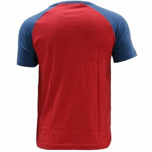 Muška Majica Kratkih Rukava Converse Colour Block Raglan Crvena Cijena