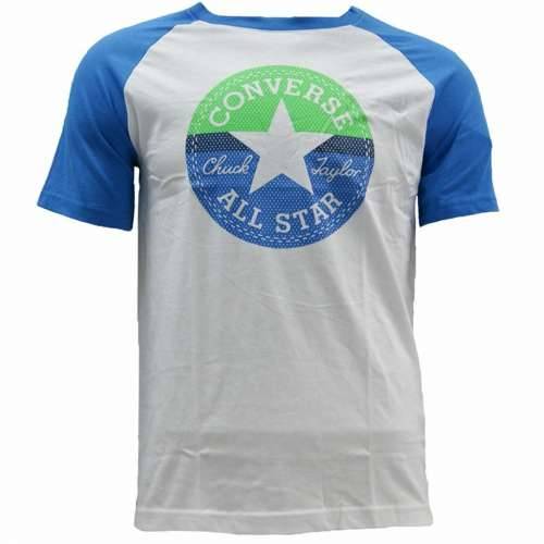 Muška Majica Kratkih Rukava Converse Colour Block Raglan Crvena Cijena