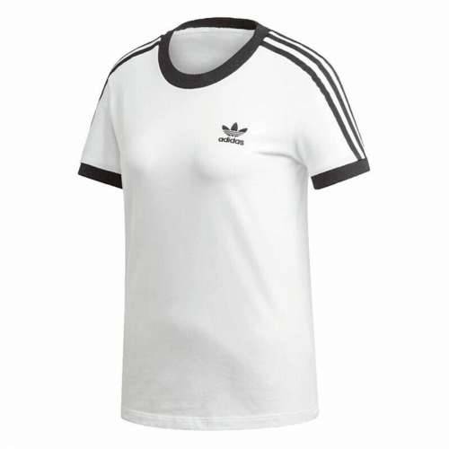 Ženska Majica Kratkih Rukava Adidas 3 stripes Bijela Cijena