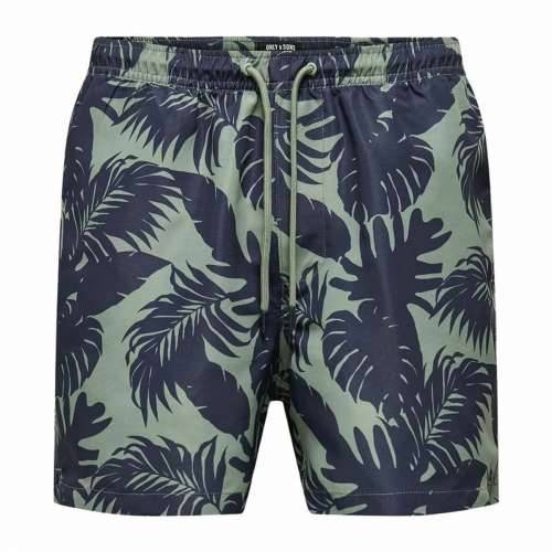 Muški Kupaći Kostim Only & Sons Onsted Life Flower 2 Zelena Cijena