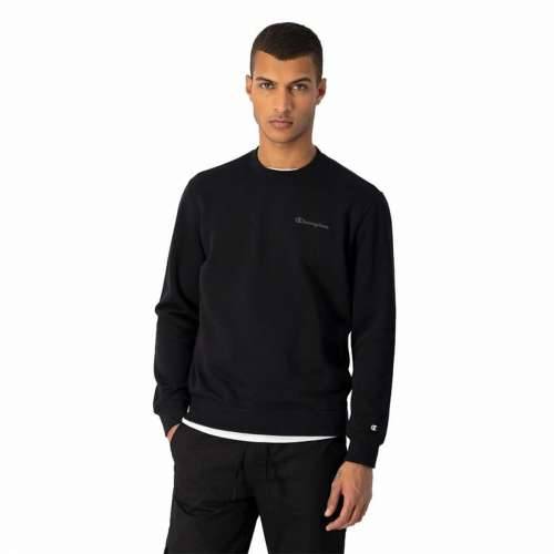 Muška Majica s Kapuljačom Champion Crewneck Bijela Crna Cijena