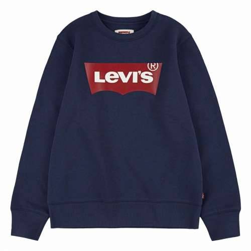 Dječja Majica Levi’s Batwing Bijela Tamno plava Cijena