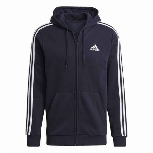 Muška Majica s Kapuljačom Adidas 3 Stripes Tamno plava Cijena