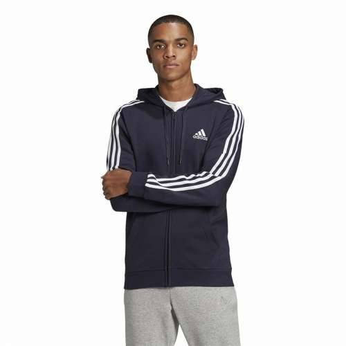 Muška Majica s Kapuljačom Adidas 3 Stripes Tamno plava Cijena