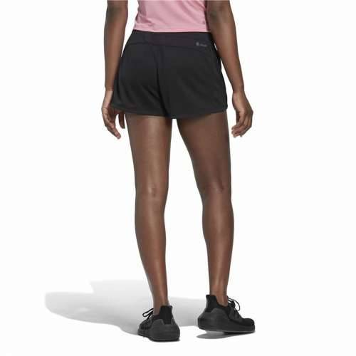 Sportske Kratke Hlače za Žene Adidas Pacer 3 Stripes Knit Crna Cijena