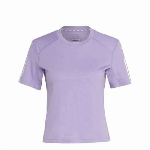 Ženska Majica Kratkih Rukava Adidas Essentials Boja šljive Lila Cijena