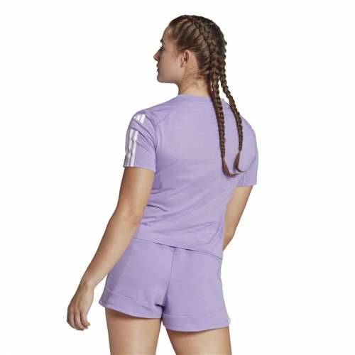 Ženska Majica Kratkih Rukava Adidas Essentials Boja šljive Lila Cijena
