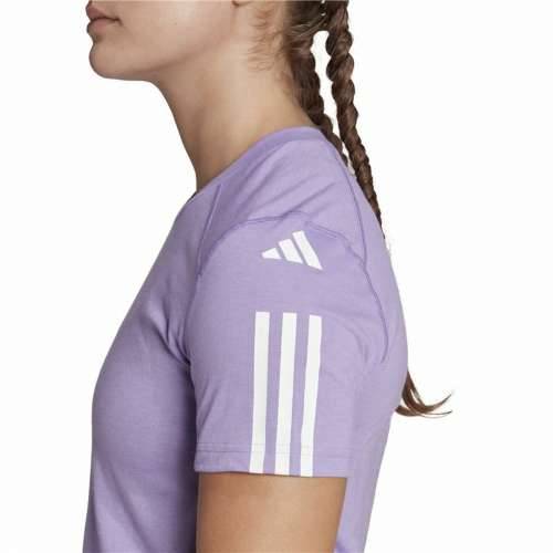 Ženska Majica Kratkih Rukava Adidas Essentials Boja šljive Lila Cijena