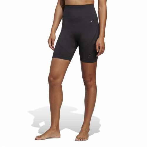 Ženske Sportske Tajice Adidas Studio Aeroknit Crna Cijena