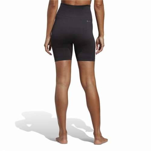 Ženske Sportske Tajice Adidas Studio Aeroknit Crna Cijena