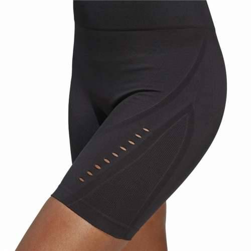 Ženske Sportske Tajice Adidas Studio Aeroknit Crna Cijena