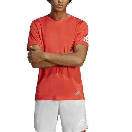 Muška Majica Kratkih Rukava Adidas Run It Oranžna Cijena