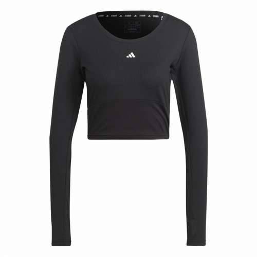Ženska Majica Dugih Rukava Adidas Studio Crna Cijena
