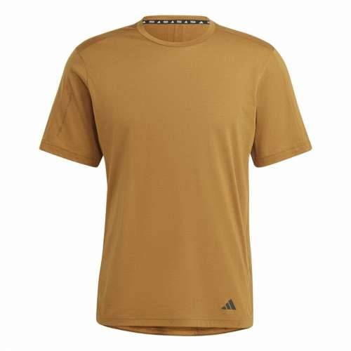 Muška Majica Kratkih Rukava Adidas Yoga Base Smeđa Cijena