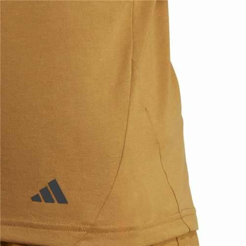 Muška Majica Kratkih Rukava Adidas Yoga Base Smeđa Cijena