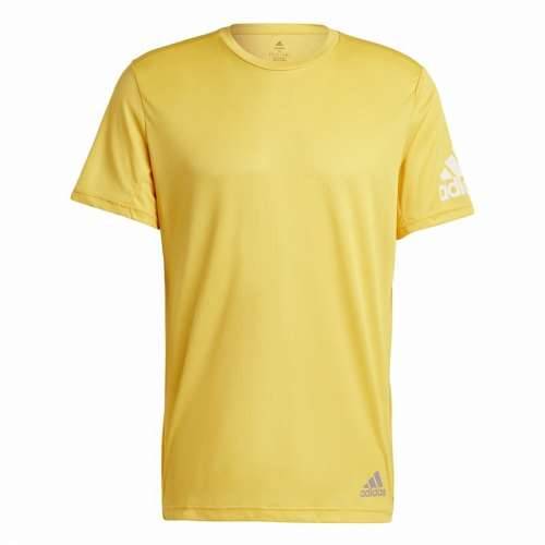 Muška Majica Kratkih Rukava Adidas Run It Rumena Cijena