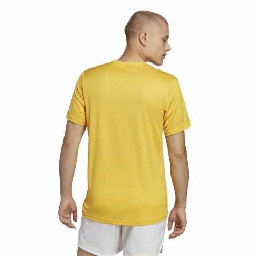 Muška Majica Kratkih Rukava Adidas Run It Rumena Cijena