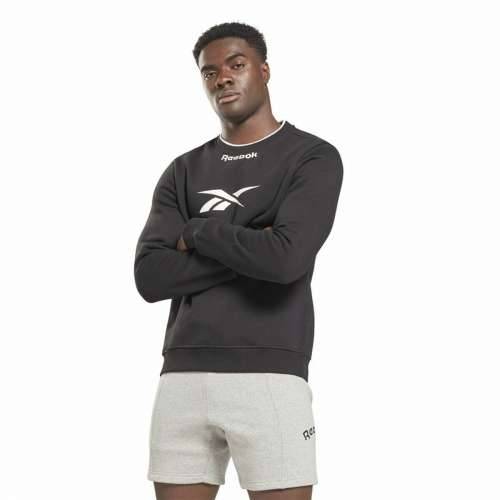 Muška Majica bez Kapuljače Reebok RI Arch Logo Vector Bijela Crna Cijena