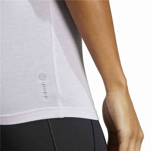 Ženska Majica Kratkih Rukava Adidas Studio Oversized Lila Cijena