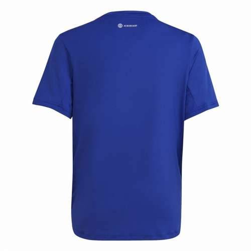 Dječje Majica Kratkih Rukava Adidas Icons Aeroready Plava Cijena