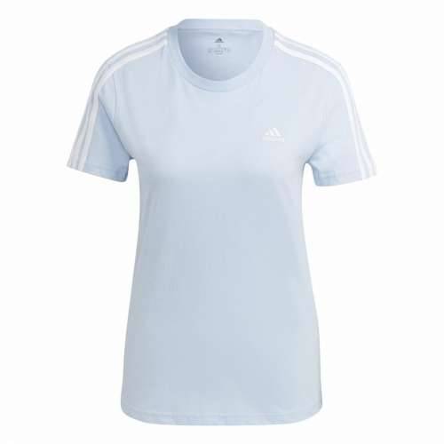 Ženska Majica Kratkih Rukava Adidas 3 stripes Svetlo Plava Cijena