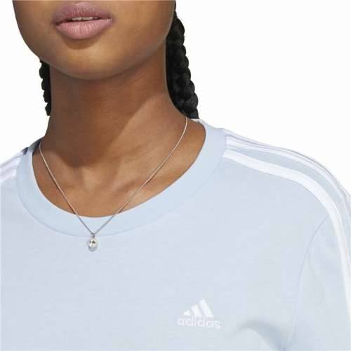 Ženska Majica Kratkih Rukava Adidas 3 stripes Svetlo Plava Cijena