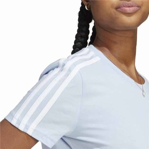 Ženska Majica Kratkih Rukava Adidas 3 stripes Svetlo Plava Cijena