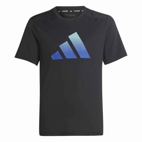 Dječje Majica Kratkih Rukava Adidas Icons Crna Cijena