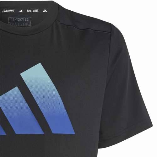 Dječje Majica Kratkih Rukava Adidas Icons Crna Cijena