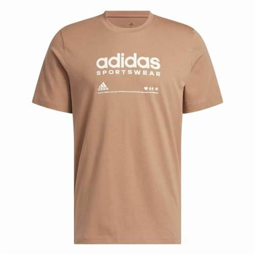Muška Majica Kratkih Rukava Adidas Lounge Smeđa Cijena