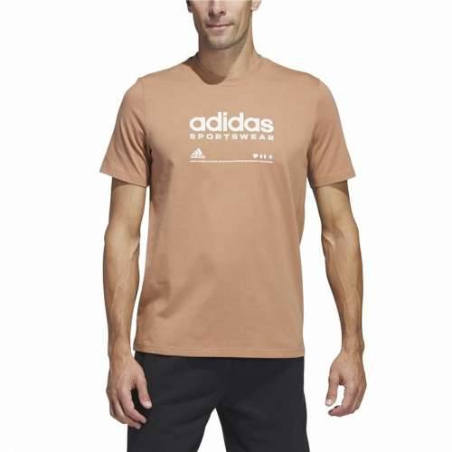 Muška Majica Kratkih Rukava Adidas Lounge Smeđa Cijena