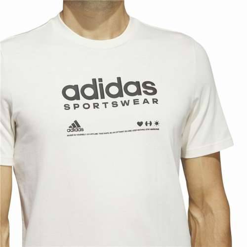 Muška Majica Kratkih Rukava Adidas Lounge Bijela Cijena