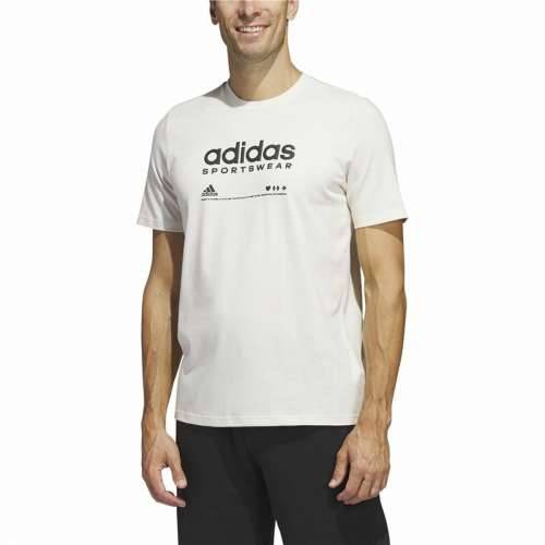 Muška Majica Kratkih Rukava Adidas Lounge Bijela Cijena