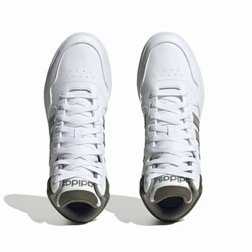 Košarkaške Tenisice za Odrasle Adidas Hoops 3.0 Mid Bijela Cijena
