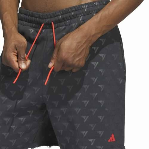 Muške Košarkaške Kratke Hlače Adidas Trae Allover Print Siva Cijena
