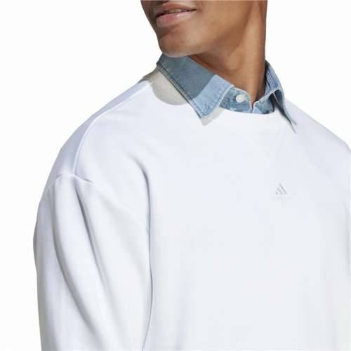 Muška Majica s Kapuljačom Adidas All Szn Bijela Cijena