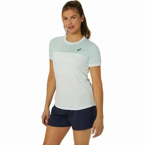 Sportska Majica Kratkih Rukava Asics Court Bijela Dama tenis Cijena