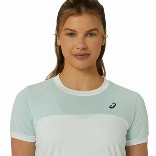 Sportska Majica Kratkih Rukava Asics Court Bijela Dama tenis Cijena