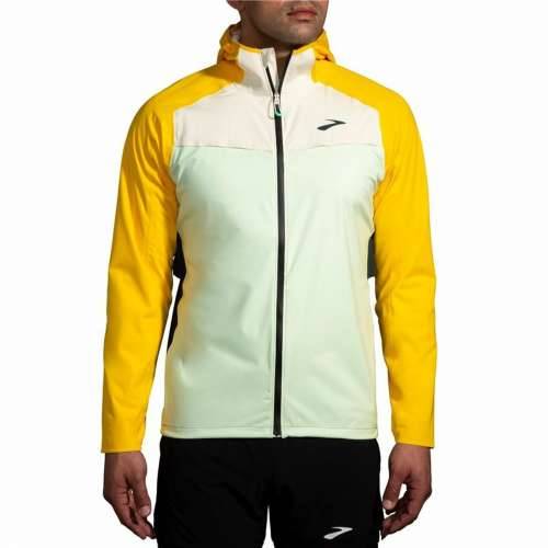 Muška Sportska Jakna Brooks High Point Waterproof Bijela Cijena