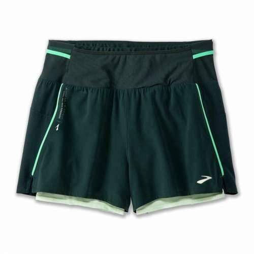 Sportske Kratke Hlače za Žene Brooks High Point 3” 2-in-1 2.0 Zelena Cijena