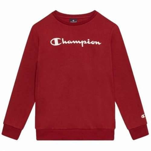 Dječja Majica Champion Crewneck Bijela Crvena Cijena