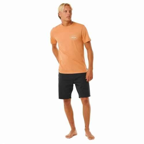 Sportska Majica Kratkih Rukava Rip Curl Stapler  Svijetlo smeđi Cijena