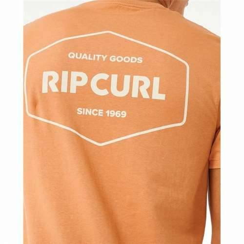 Sportska Majica Kratkih Rukava Rip Curl Stapler  Svijetlo smeđi Cijena