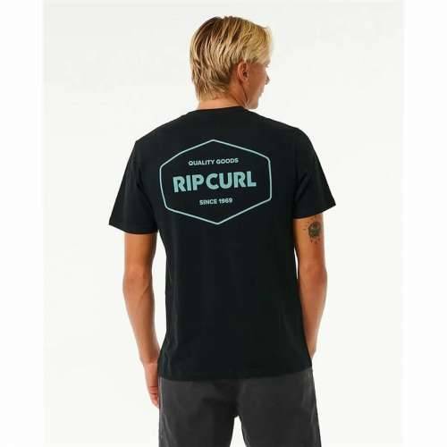 Muška Majica Kratkih Rukava Rip Curl Stapler  Crna Cijena