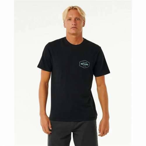 Muška Majica Kratkih Rukava Rip Curl Stapler  Crna Cijena